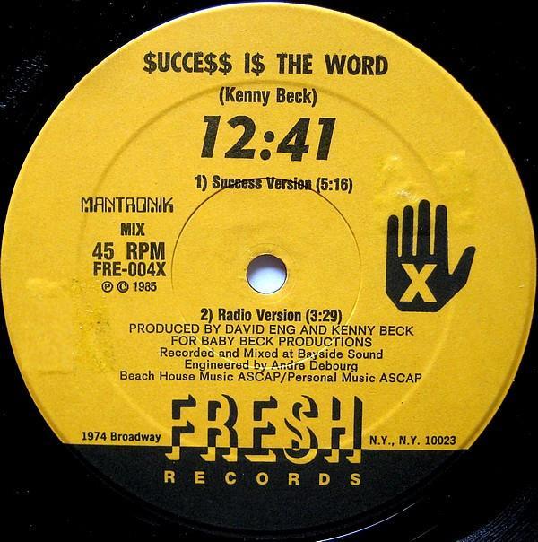 12:41 - $ucce$$ I$ The Word