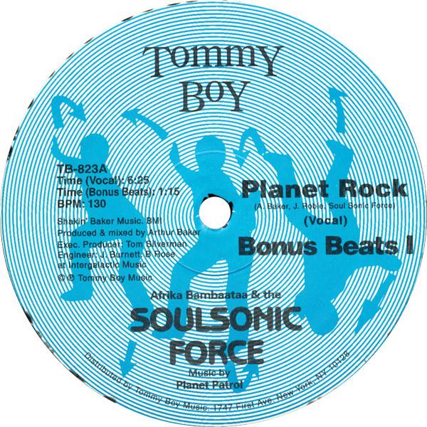 Afrika Bambaataa & Soulsonic Force, Planet Patrol - Planet Rock
