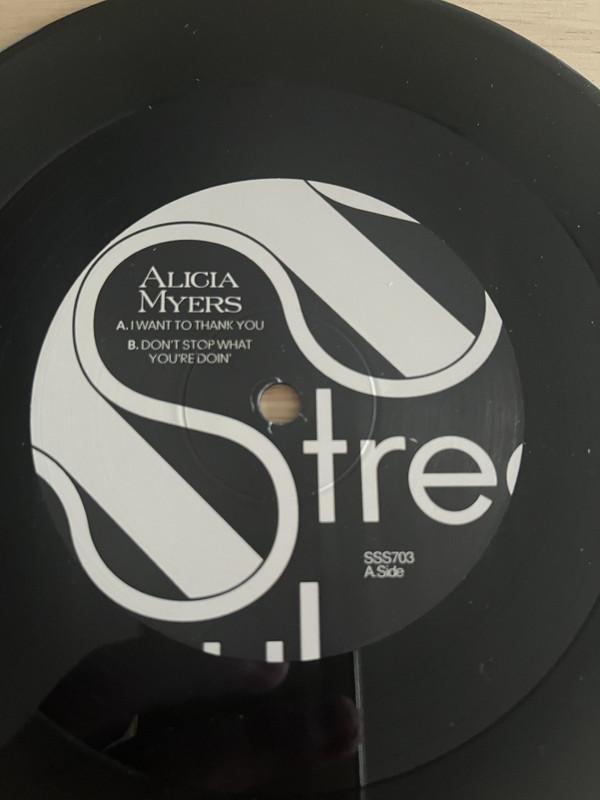Alicia Myers - I Want To Thank You / Don't Stop What You're Doin