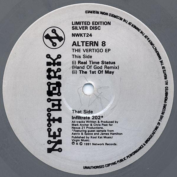 Altern 8, Rhythmatic - The Vertigo EP