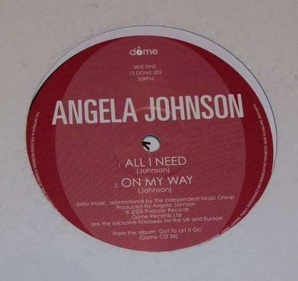 Angela Johnson - All I Need