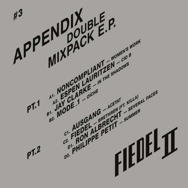  - Appendix Double Mixpack E.P.
