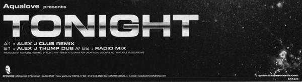 Aqualove - Tonight