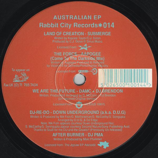 - Australian EP