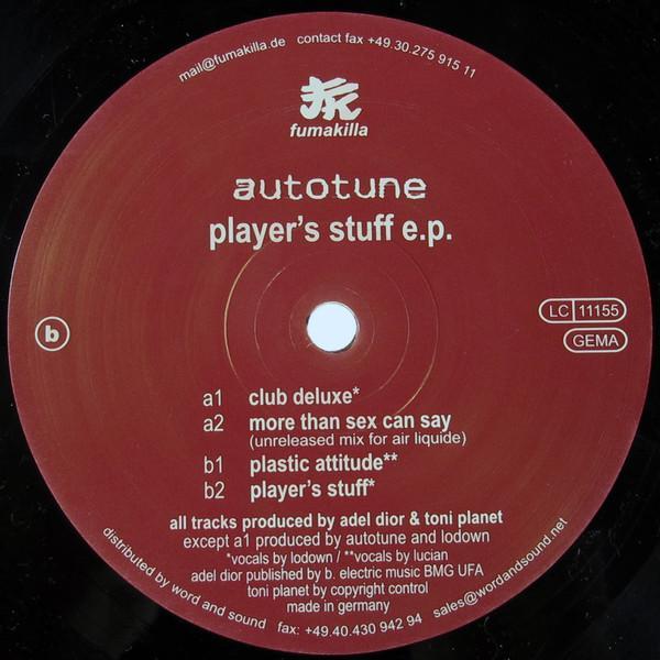 Autotune - Player's Stuff E.P.