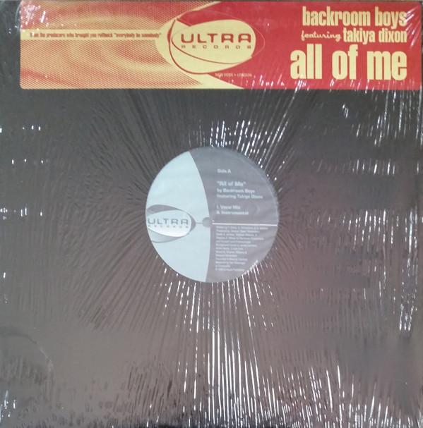 Backroom Boys, Takiya Dixon - All Of Me
