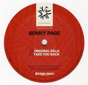 Benny Page - Original Killa