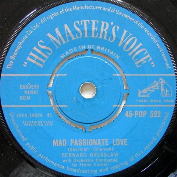 Bernard Bresslaw - Mad Passionate Love