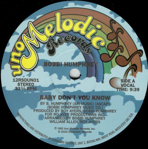 Bobbi Humphrey - Baby Don't You Know