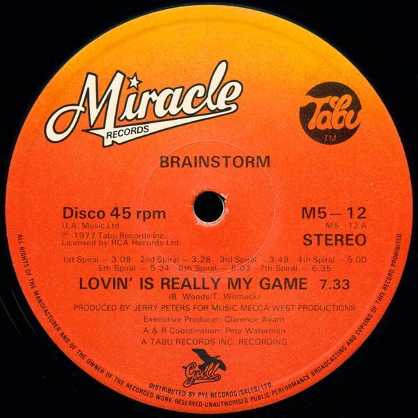Brainstorm (5) - Lovin' Is Really My Game / Stormin'