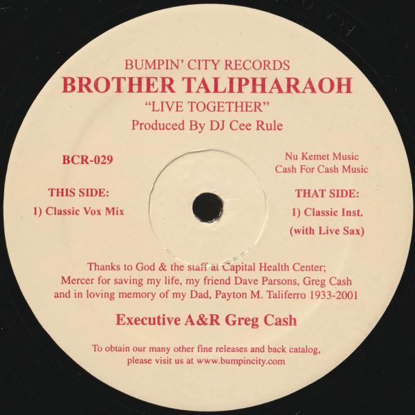 Brother Talipharaoh - Live Together