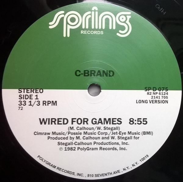 C-Brand, Joe Simon - Wired For Games / Love Vibration