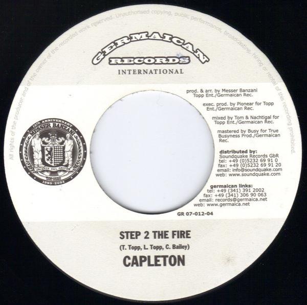 Capleton, Dr. Ring-Ding - Step 2 The Fire / Dancehallfieber