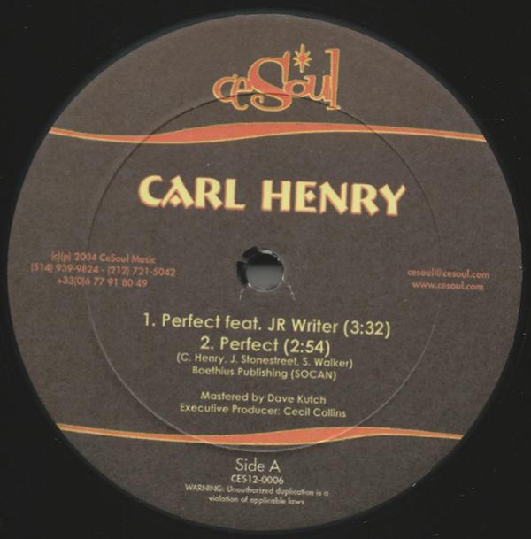 Carl Henry - Perfect / Hot Gal