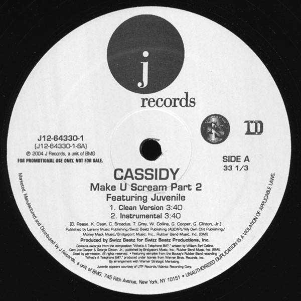 Cassidy (3) - Make U Scream Part 2
