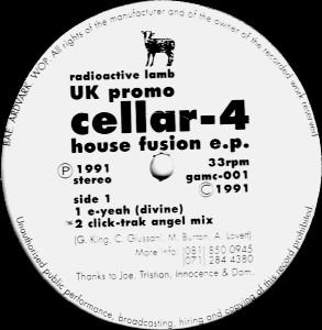 Cellar-4 - House Fusion E.P.