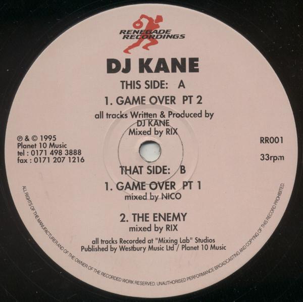 DJ Kane - Game Over / The Enemy