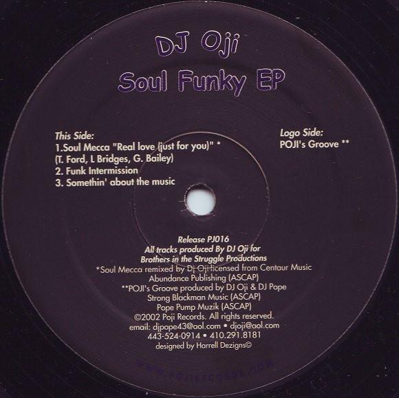 DJ Oji - Soul Funky  EP