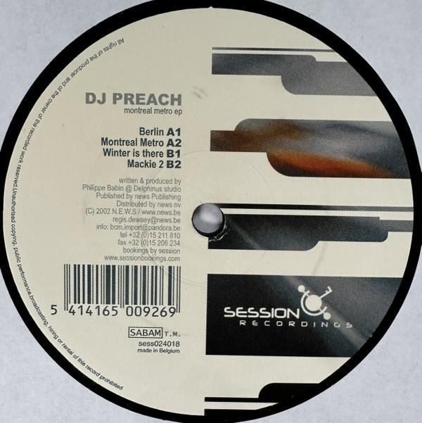 DJ Preach - Montreal Metro EP