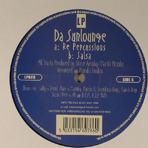 Da Sunlounge - Re Percussions