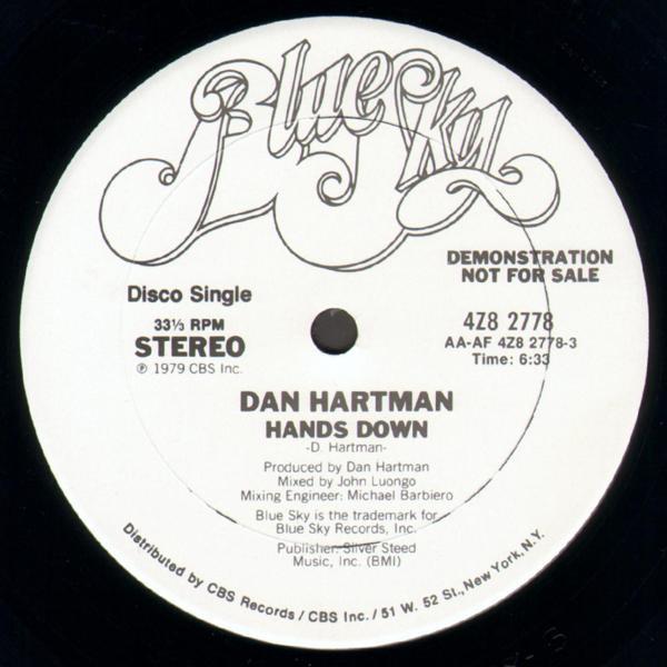 Dan Hartman - Hands Down