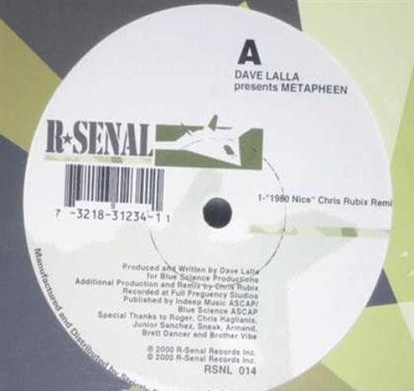 Dave Lalla, Metapheen - 1990 Nice