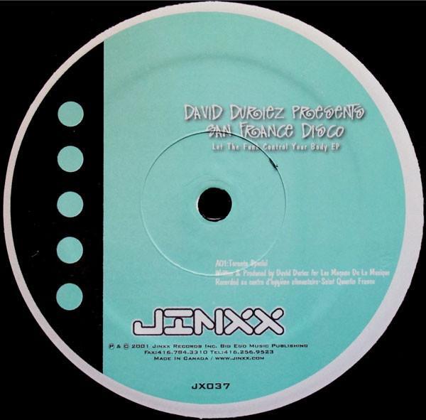 David Duriez, San France Disco - Let The Funk Control Your Body EP
