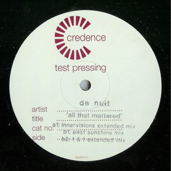 De Nuit - All That Mattered