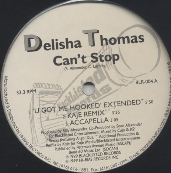 Delisha Thomas - Can't Stop