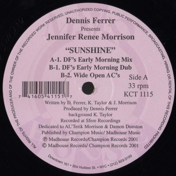 Dennis Ferrer, Jennifer Renee Morrison - Sunshine