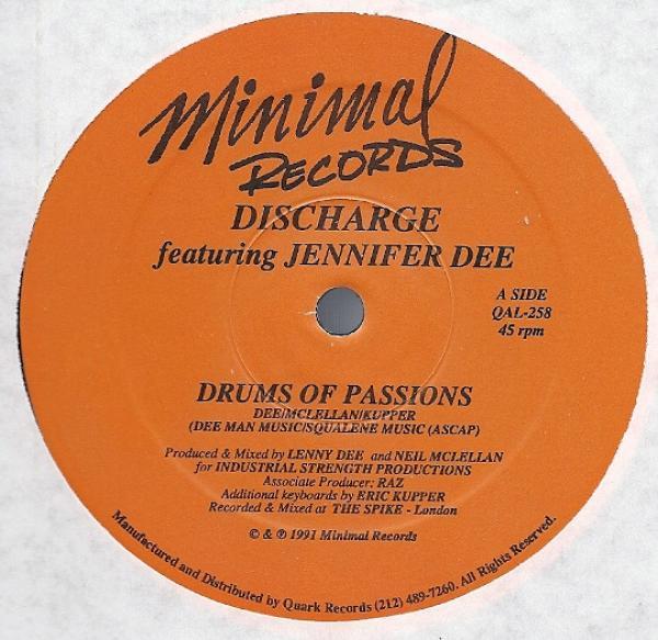 Discharge (4), Jennifer Dee - Drums Of Passions