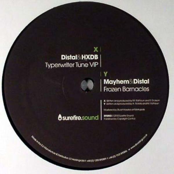 Distal, HxdB, Mayhem (7) - Typewriter Tune VIP / Frozen Barnacles