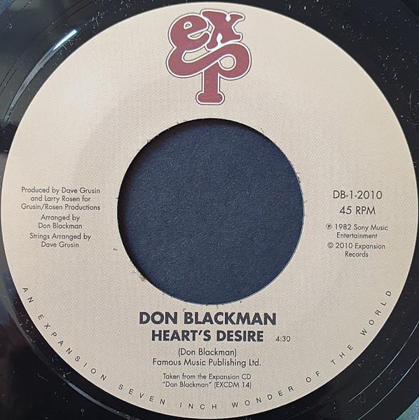 Don Blackman - Heart's Desire / Holding You, Loving You