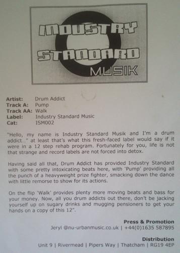 Drum Addict - Walk / Pump