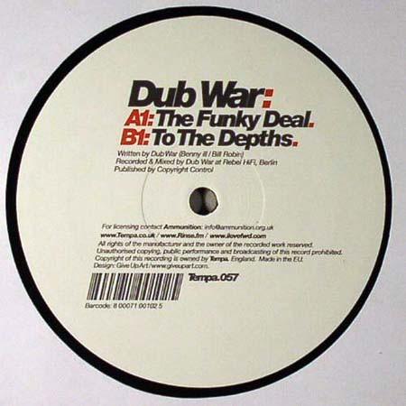 Dub War (2) - The Funky Deal / To The Depths