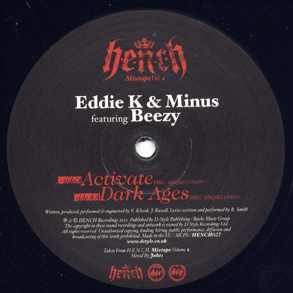 Eddie K (2), Minus (13), Beezy - Activate / Dark Ages