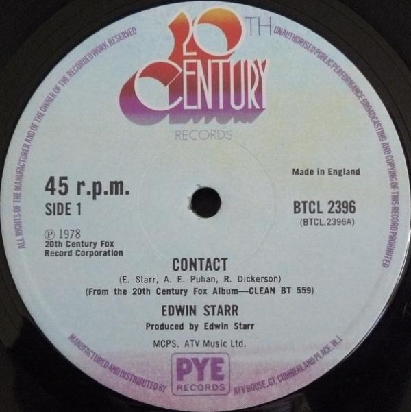 Edwin Starr - Contact / Working Song