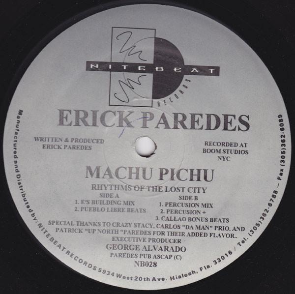 Erick Paredes - Machu Pichu (Rhythms Of The Lost City)