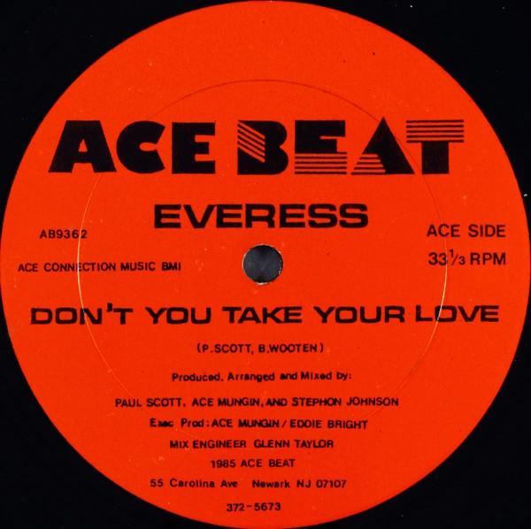 Everess - Don't You Take Your Love