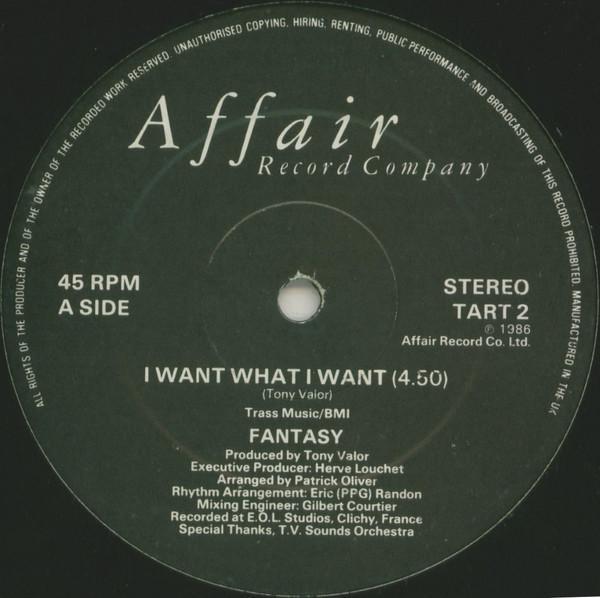 Fantasy (19) - I Want What I Want