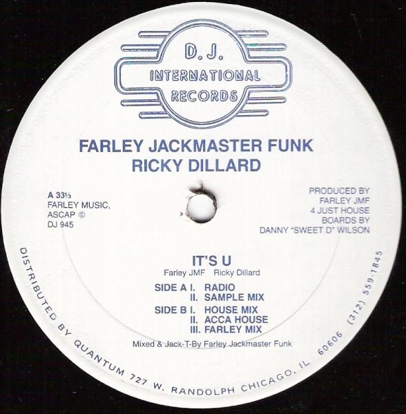 Farley "Jackmaster" Funk, Ricky Dillard - It's U