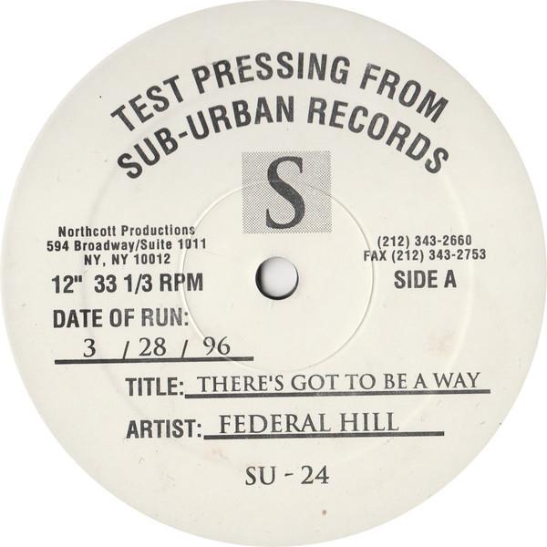 Federal Hill - There's Got To Be A Way