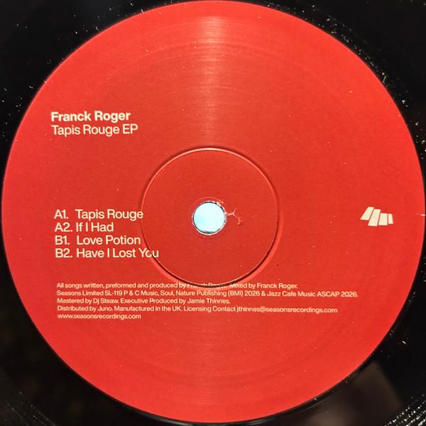 Franck Roger - Tapis Rouge EP