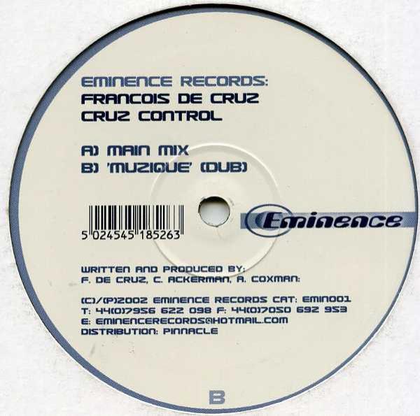 Francois De Cruz - Cruz Control