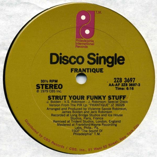 Frantique - Strut Your Funky Stuff / Getting Serious