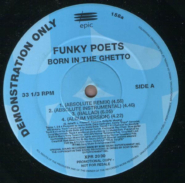 Funky Poets - Born In The Ghetto