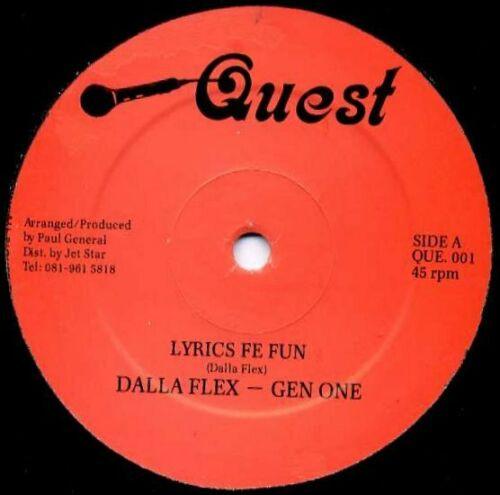 Gen One, Dalla Flex - Lyrics Fe Fun
