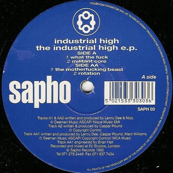 Industrial High - The Industrial High E.P.