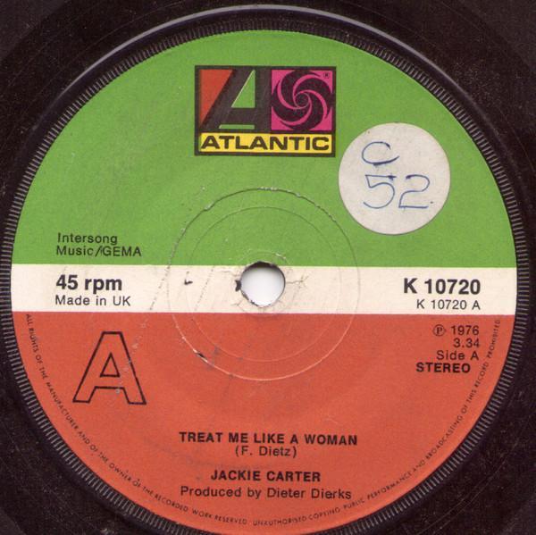 Jackie Carter - Treat Me Like A Woman