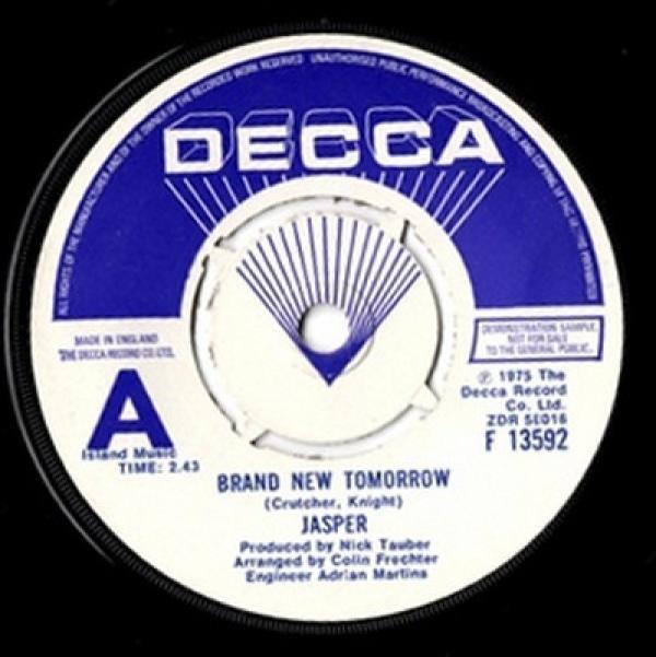 Jasper  - Brand New Tomorrow